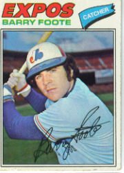 1977 Topps Baseball Cards      612     Barry Foote
